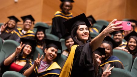 NCI Graduates group selfie